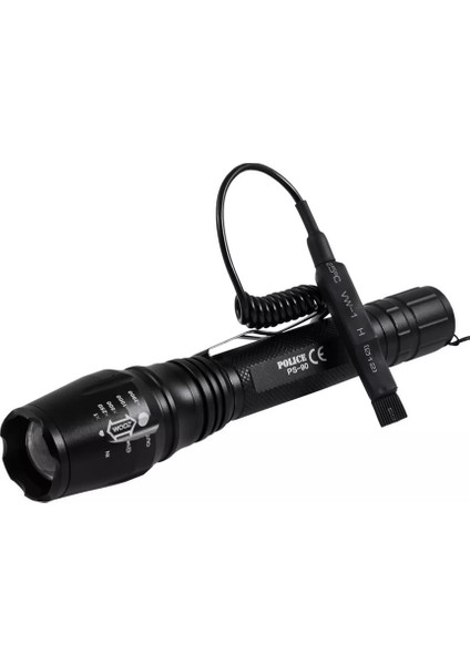 Ps-90 Cree T6 LED Avcı Şarjlı El Feneri