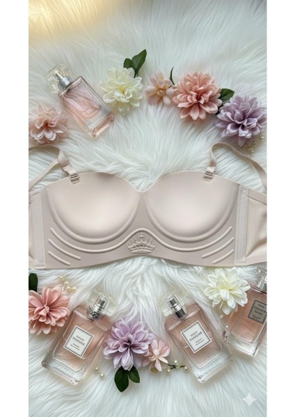 Somon Kadın Desteksiz Lazer Kesim Straplez Sütyen fiyatları