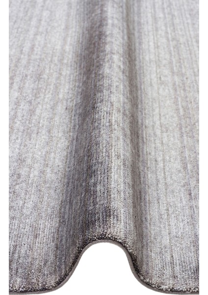 Pera Plaın Antrasıt Uşaklı Kadınların Yoğun El Emeği ile Dokunan Soyut Desenli, Salon Halısı modelleri