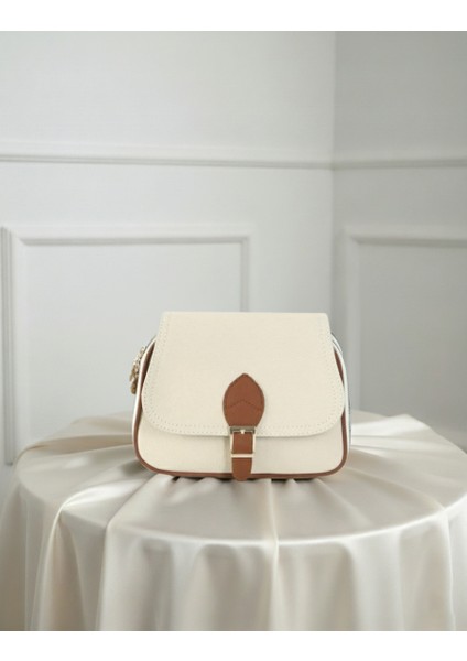 Bej Çok Gözlü Yüksek Kalite Kadın Çantası(Bej)