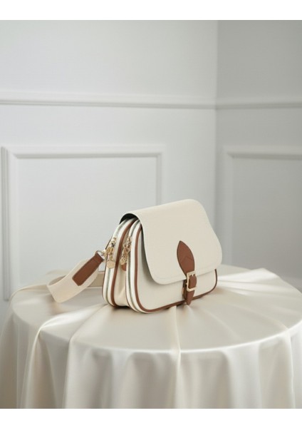 Bej Çok Gözlü Yüksek Kalite Kadın Çantası(Bej) fiyatları