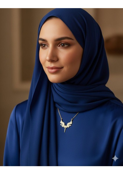 Altın Kaplama Mikail Melek Çelik Kolye modelleri