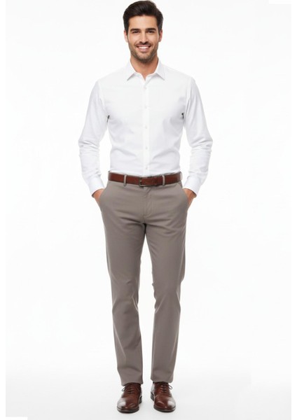 Erkek Regular Fit Kumaş Pantolon Likra Kumaş BGL-ST05031