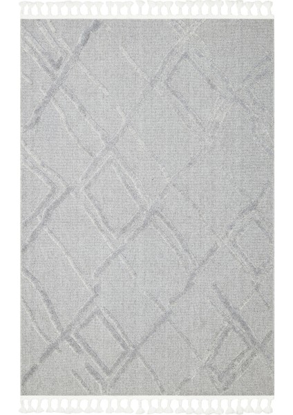 Tokyo 03 Grey Canlı Renkli ve Yumuşak Dokulu Çocuk Odası, Koridor, Salon, Yolluk, Mutfak Halısı