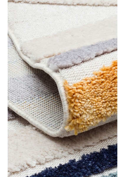 Tokyo 05 Multy Canlı Renkli ve Yumuşak Dokulu Çocuk Odası, Koridor, Salon, Yolluk, Mutfak Halısı