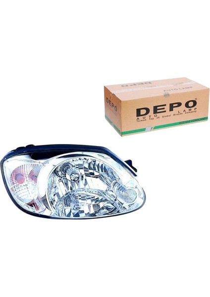 Far Takım Sağ + Sol Hyundaı Accent Admıre 2003-2006 | Beyaz Sinyalli Elektrikli fiyatları