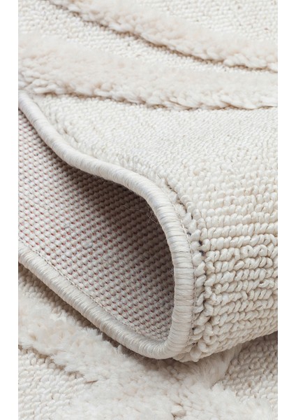 Tokyo 03 White Canlı Renkli ve Yumuşak Dokulu Çocuk Odası, Koridor, Salon, Yolluk, Mutfak Halısı