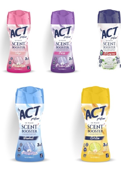 Çamaşır Parfümü Istanbul-Belin-Tokyo-Paris-Moscow 5X210 gr fiyatları