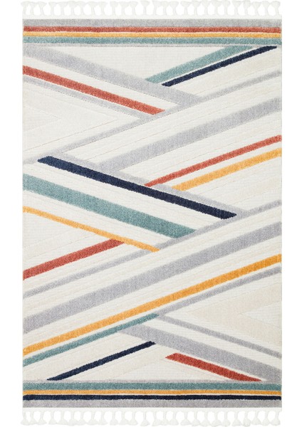 Tokyo 05 Multy Canlı Renkli ve Yumuşak Dokulu Çocuk Odası, Koridor, Salon, Yolluk, Mutfak Halısı