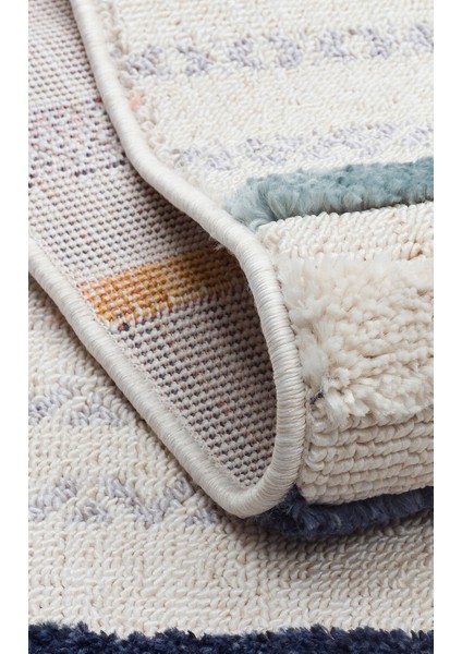 Tokyo 01 Multy Canlı Renkli ve Yumuşak Dokulu Çocuk Odası, Koridor, Salon, Yolluk, Mutfak Halısı