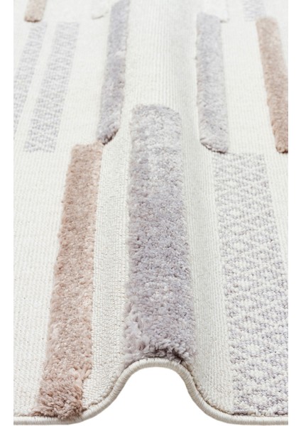 Tokyo 01 White Grey Canlı Renkli Yumuşak Dokulu Çocuk Odası, Koridor, Salon, Yolluk, Mutfak Halısı modelleri