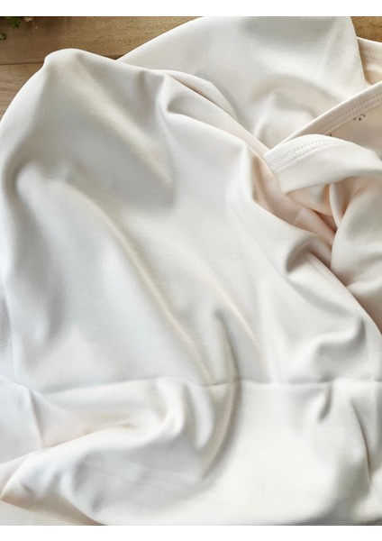 Naturel Organik Pamuklu 80 x 85 cm Çift Kat Penye Bebek Battaniye Coconut fiyatları