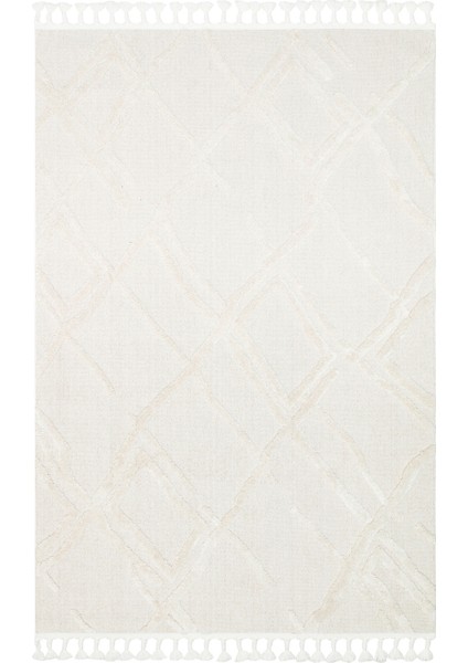 Tokyo 03 White Canlı Renkli ve Yumuşak Dokulu Çocuk Odası, Koridor, Salon, Yolluk, Mutfak Halısı