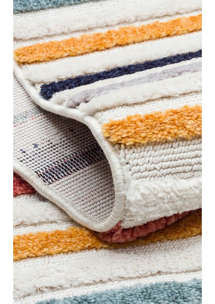 Tokyo 06 Multy Canlı Renkli ve Yumuşak Dokulu Çocuk Odası, Koridor, Salon, Yolluk, Mutfak Halısı