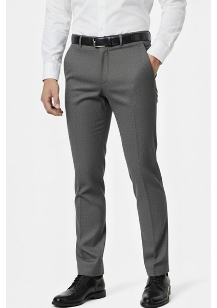 Erkek Regular Fit Kumaş Pantolon Likra Kumaş BGL-ST05034