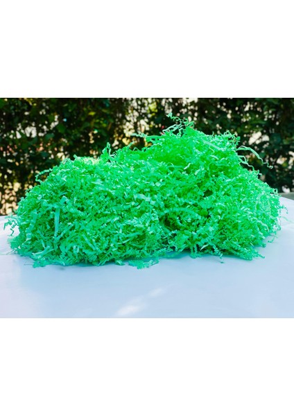 Yeşil Kırpık Kağıt 100 gr | Green | Z Zigzag Kutu Dolgu ve Süsleme Kağıdı | Hediye Kutusu Için fırsatları