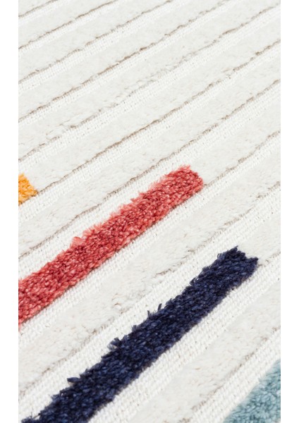 Tokyo 06 Multy Canlı Renkli ve Yumuşak Dokulu Çocuk Odası, Koridor, Salon, Yolluk, Mutfak Halısı fırsatları