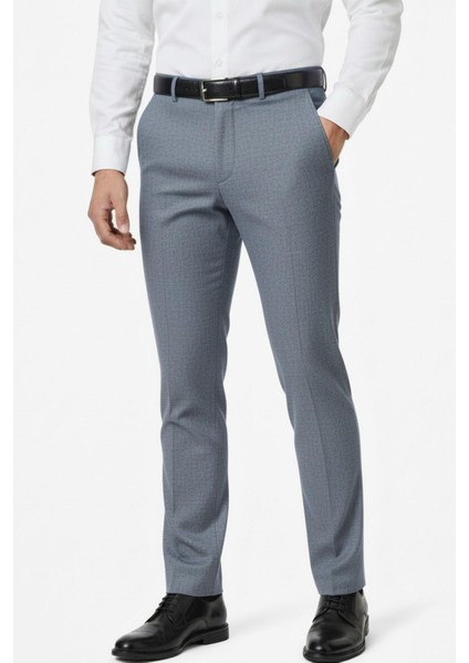 Erkek Regular Fit Kumaş Pantolon Likra Kumaş BGL-ST05034