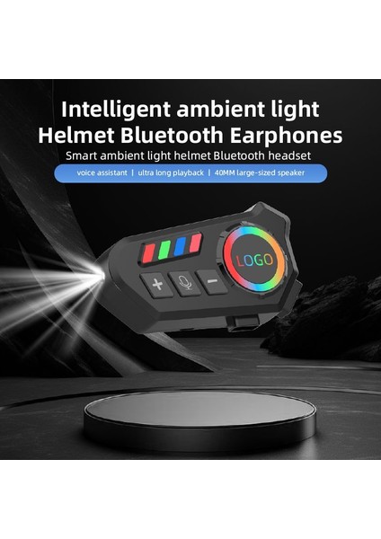 K06 Motosiklet Kask Kulaklığı – Su Geçirmez Bluetooth 5.4, 40 Saat Çalma Süresi, LED Işıklı, Ses Asistanı Destekli Kablosuz Kask Kulaklığı modelleri