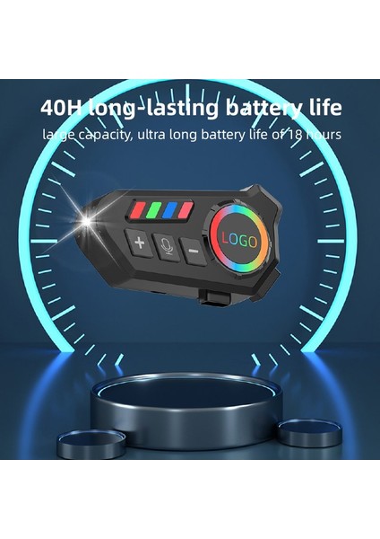 K06 Motosiklet Kask Kulaklığı – Su Geçirmez Bluetooth 5.4, 40 Saat Çalma Süresi, LED Işıklı, Ses Asistanı Destekli Kablosuz Kask Kulaklığı indirimleri