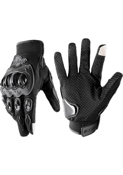 Erkek Aşınmaya Dayanıklı Motosiklet Eldiveni - L - Siyah (Yurt Dışından)