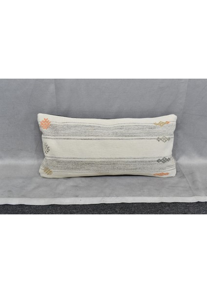 Yeni El Dokuma Dekoratif Lumbar Kilim Kırlent Yastık Kılıfı 6609 fiyatları