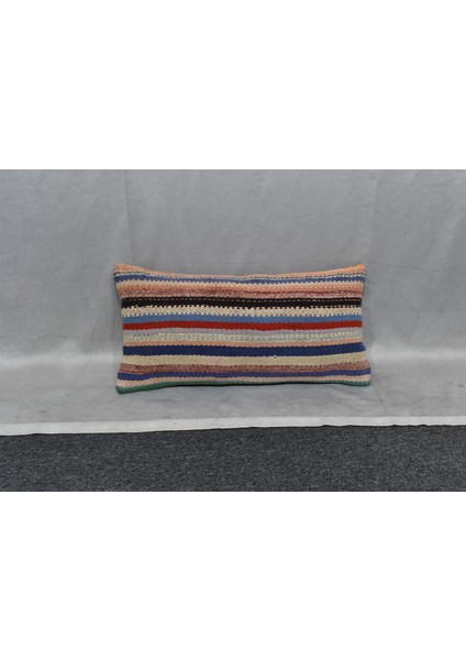 Yeni El Dokuma Dekoratif Lumbar Kilim Kırlent Yastık Kılıfı 6610 modelleri