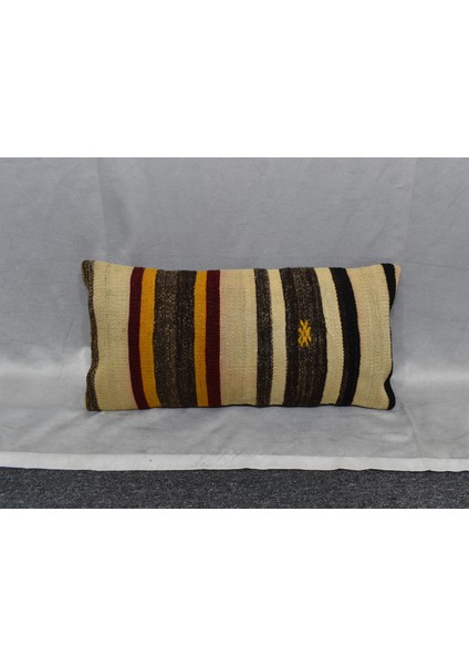 Yeni El Dokuma Dekoratif Lumbar Kilim Kırlent Yastık Kılıfı 6600 modelleri