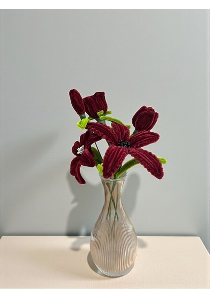 El Yapımı Şönil Çiçek fiyatları