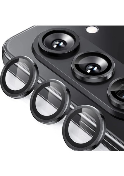 MYT09 Samsung Galaxy Z Fold 5 Valdez Metal Kamera Lens - Siyah