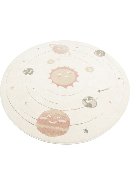Zuma 02 Cream Multy Antialerjik Yapısıyla Özenle Üretilmiş Yıkanabilir Çocuk ve Bebek Halısı
