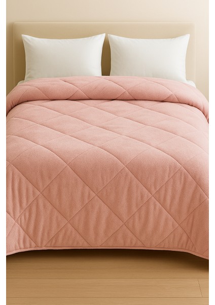 Welsoft & Pamuk Çift Taraflı Yorgan – Bir Yüzü %100 Pamuk, Diğer Yüzü Welsoft Peluş – Sıcak Tutucu Kışlık