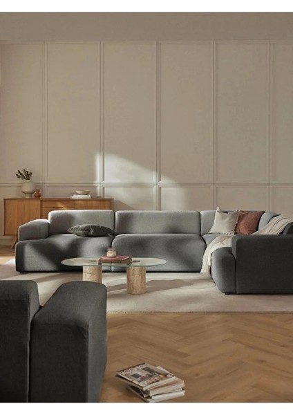 Molly 4 Modül Köşe Koltuk, Sağ/solköşe, Keten 290X210 fiyatları