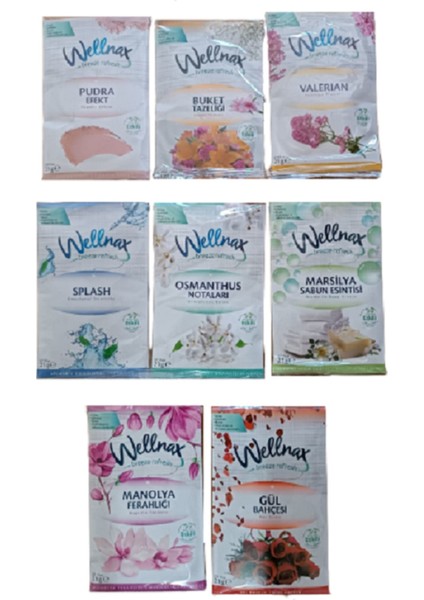 Dolap ve Çekmece Kokusu Karma Paket 8 Çeşit