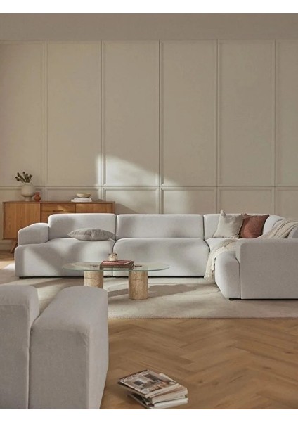 Molly 4 Modül Köşe Koltuk, Sağ/solköşe, Keten 290X210 fiyatları