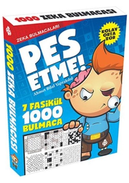 Zeka Bulmacaları Pes Etme (7 Fasikül)