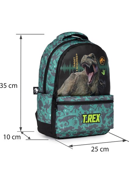 Lisanslı T.rex Temalı Erkek Ilkokul Sırt Çantası