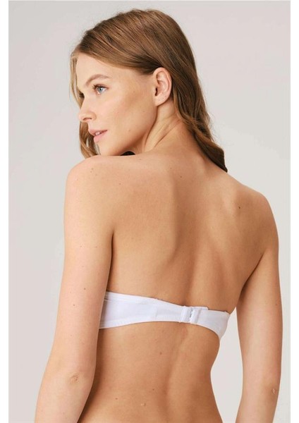 Balenli Destekli Dolgulu Askısız Straplez Günlük Klasik T-Shirt Sütyeni AX20967 fiyatları