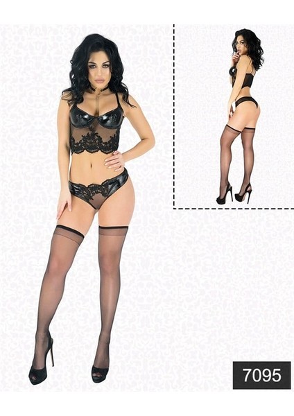 Güpürlü Parlak Lateks Takım AX2829