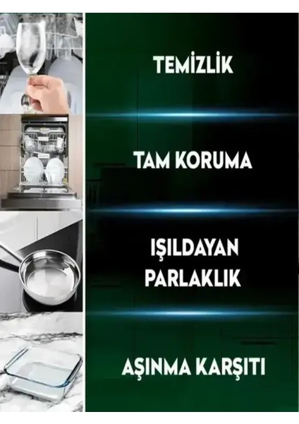 4 Etkili Bulaşık Makinesi Kapsül Deterjanı 168'LI ( 3x 56'lı Paket) fiyatları