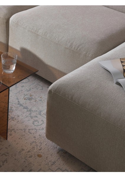 Molly Köşe Koltuk Kırık Beyaz Keten Sağ/sol Köşe 290X180 indirimleri