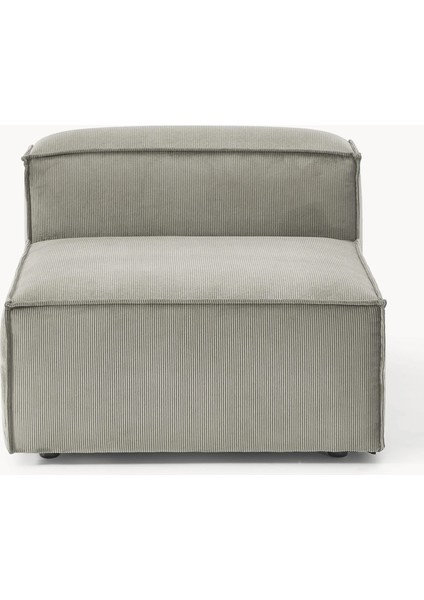 Frida Orta Modül Keten, Nubuk, Fitilli 80X105