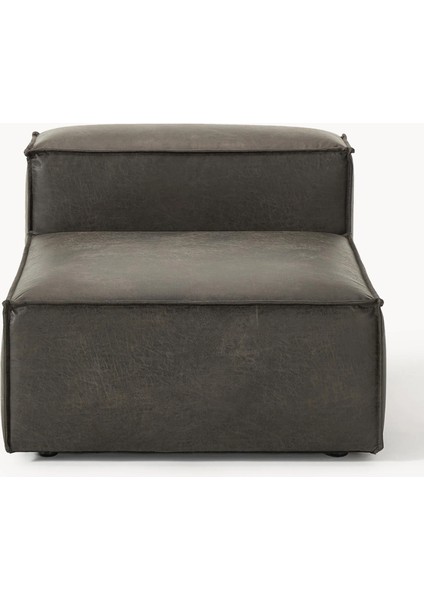 Frida Orta Modül Keten, Nubuk, Fitilli 80X105