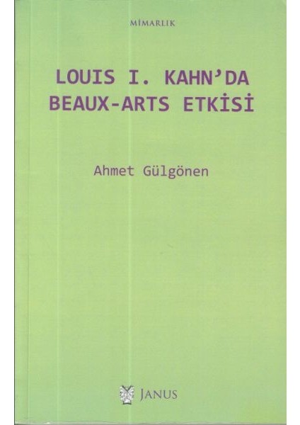 Louis I. Kahn'da Beaux-Arts Etkisi