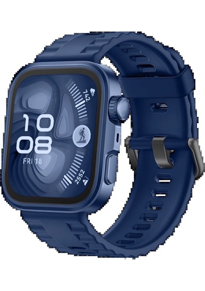 MYT09 Huawei Fit 4 Nova Silikon Kordon - Lacivert