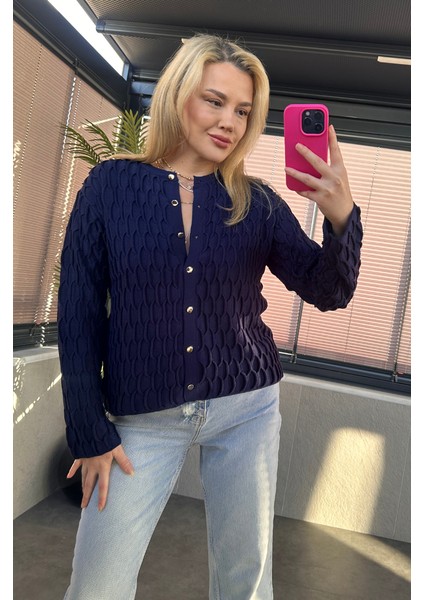 Lacivert Bürümcük Hırka fiyatları