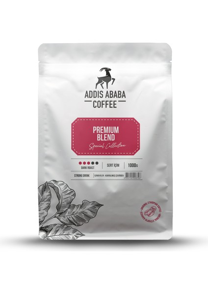 Premium Espresso Blend Kavrulmuş Çekirdek Kahve 1000 Gr.