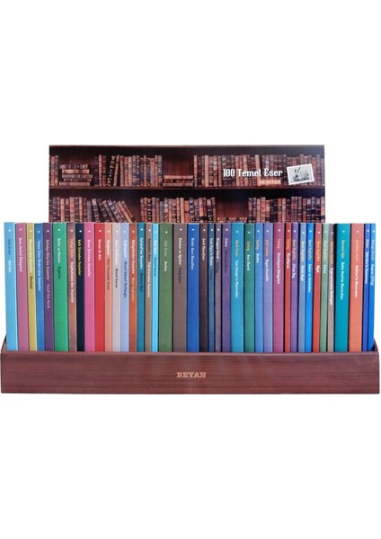 Lise 100 Temel Eser (Kutulu 40 Kitap Takım)