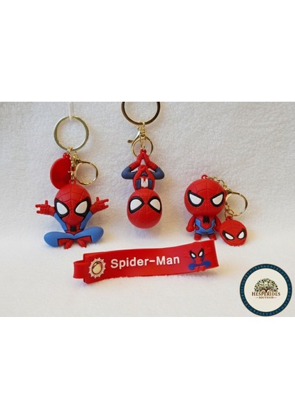 3,lü Anahtarlık Çizgi Karakter Spider-Man’i