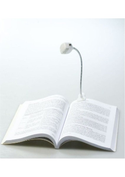 Mandallı Pilli Ledli Kitap Okuma ve Aydınlatma Lambası fırsatları